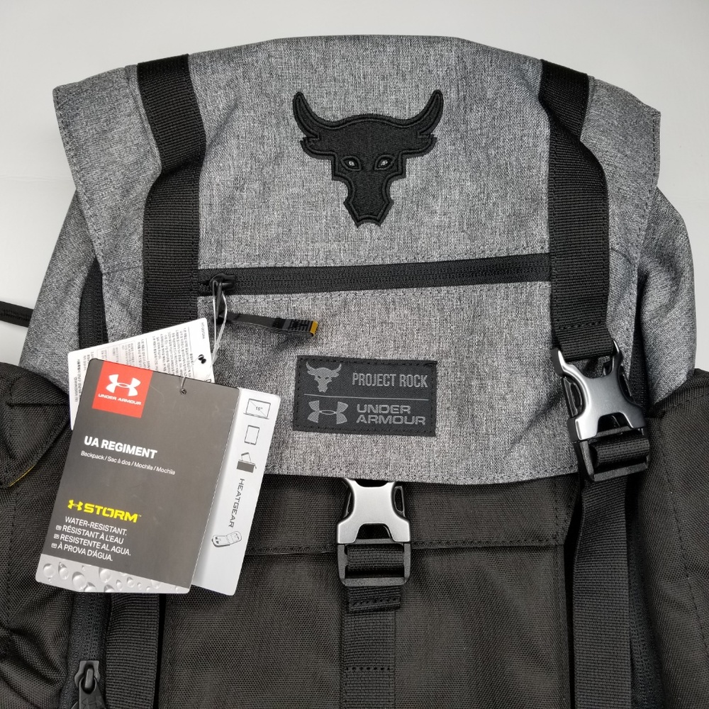 Under Armour X Project Rock UA Regiment Backpack - Picture 2 of 8